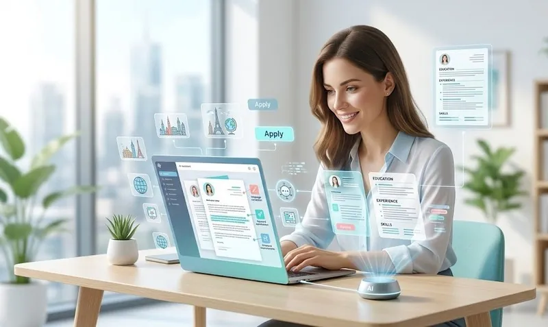 ШІ для пошуку роботи за кордоном