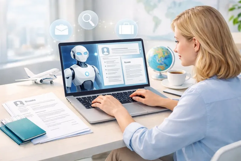 ШІ для пошуку роботи за кордоном