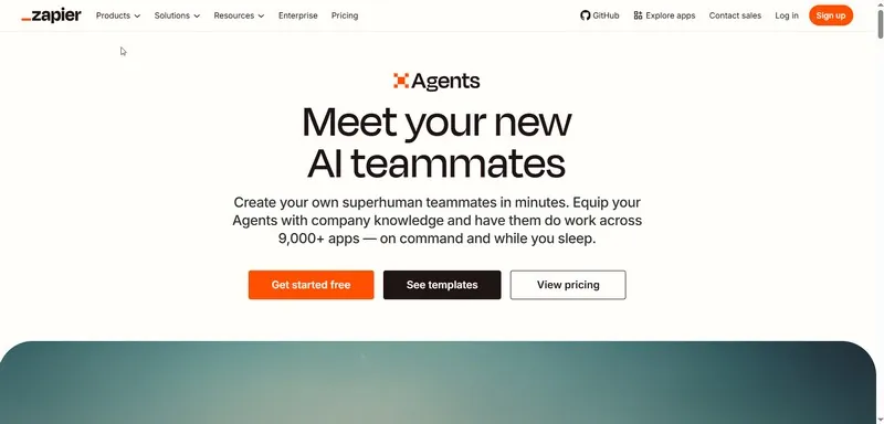 1. Zapier Agents — найпростіший старт для нетехнічної людини
