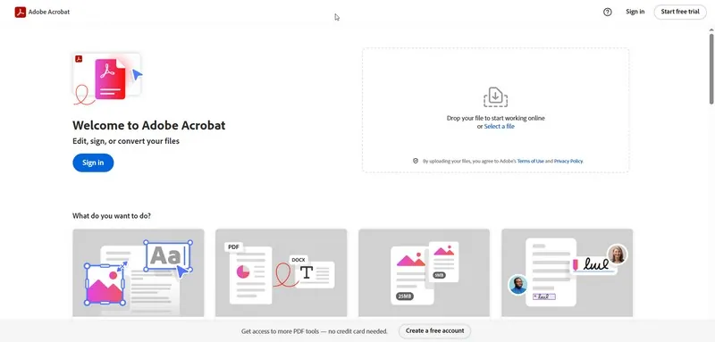 Adobe Acrobat online — коли потрібна точність
